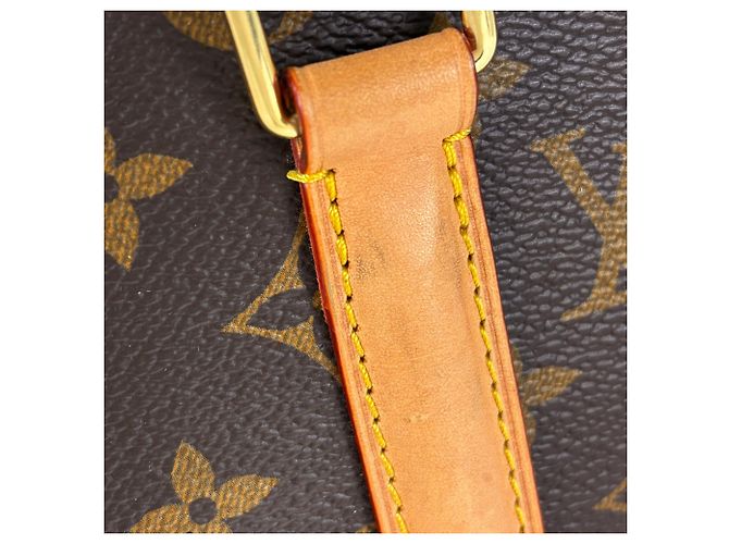 Borsa Louis Vuitton Soufflot BB Marrone Monogramma - vista 5