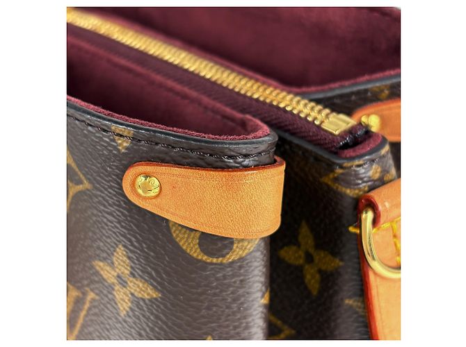 Borsa Louis Vuitton Soufflot BB Marrone Monogramma - vista 6