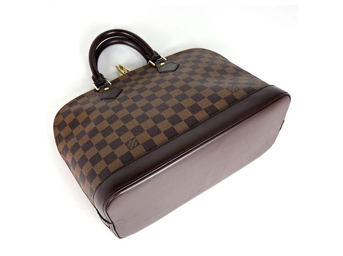 Borsa Louis Vuitton Alma in Damier Brown Marrone Damier ebene - vista 2