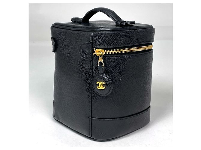 Chanel Coco Mark Vanity Bag Schwarz - Ansicht 2