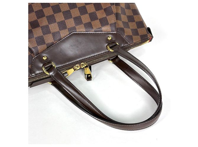 Louis Vuitton Westminster PM Handtasche Braun Damier ebene - Ansicht 7