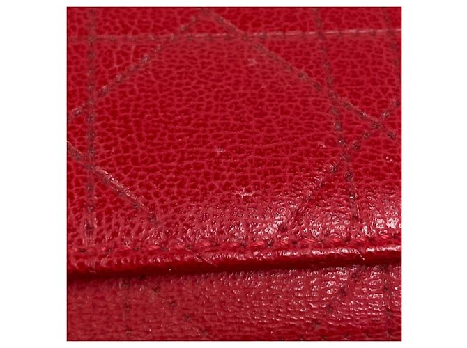 Christian Dior Cannage Vanity Bag Rot - Ansicht 5