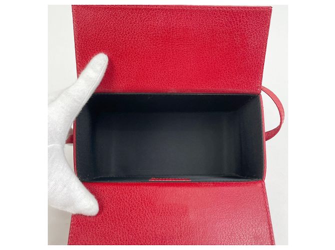 Christian Dior Cannage Vanity Bag Rot - Ansicht 8