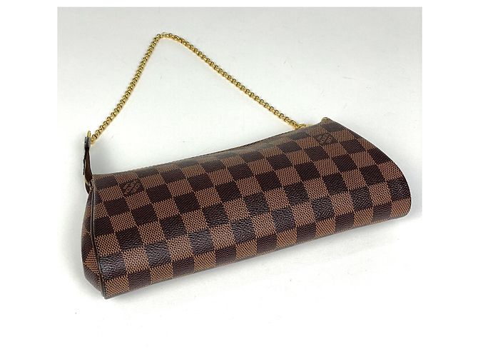 Borsa a tracolla 2-Way Louis Vuitton Eva Marrone Damier ebene - vista 2