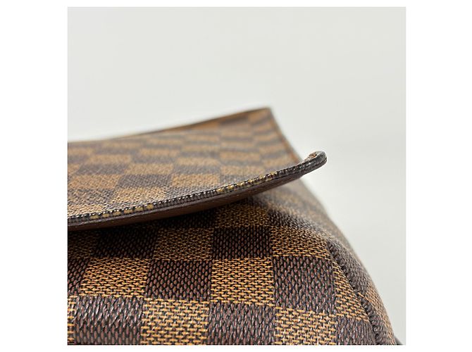 Borsa a tracolla lunga Musette Tango Louis Vuitton Marrone Damier ebene - vista 4