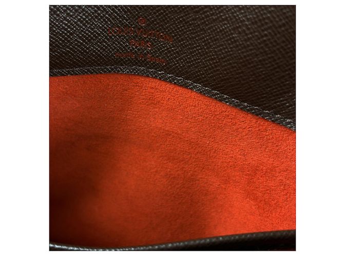 Borsa a tracolla lunga Musette Tango Louis Vuitton Marrone Damier ebene - vista 7