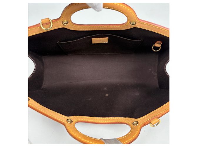 Borsa a tracolla Louis Vuitton Roxbury Drive Bordò - vista 9