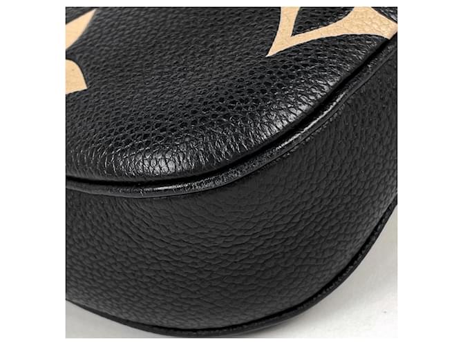 Louis Vuitton Monogram Empreinte Multi Pochette Accessoires Nero Beige - vista 3
