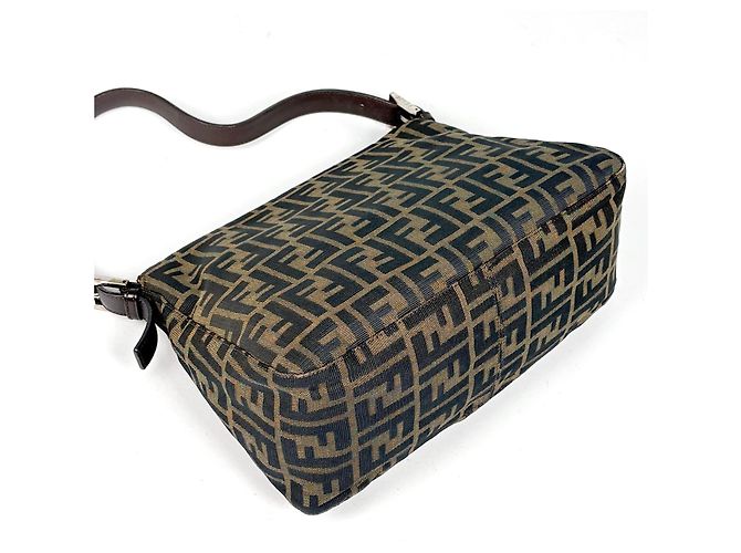 Fendi Mamma Baguette Schultertasche Braun - Ansicht 2