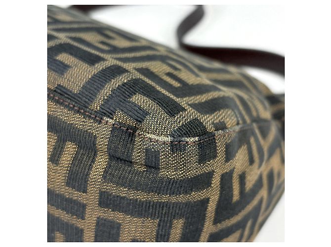 Fendi Mamma Baguette Schultertasche Braun - Ansicht 3