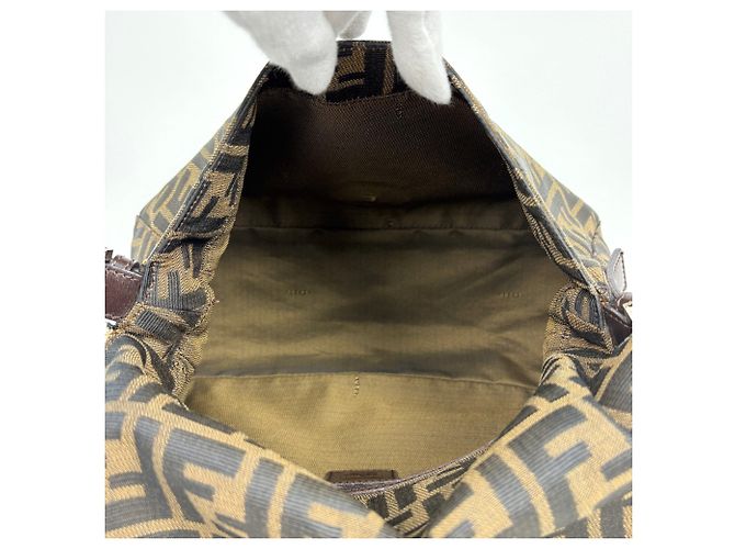 Fendi Mamma Baguette Schultertasche Braun - Ansicht 9