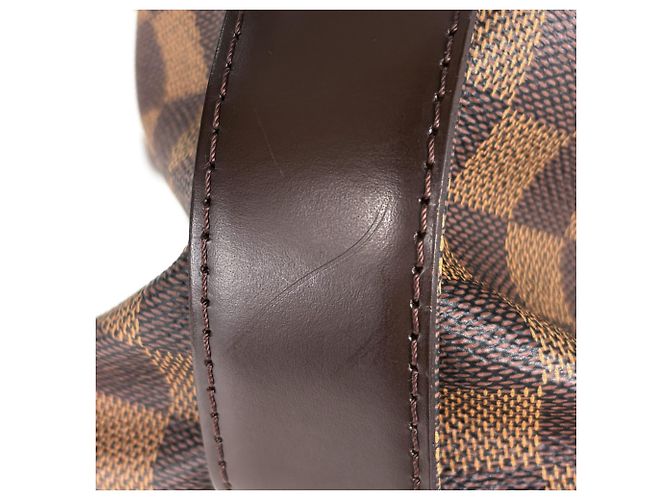 Borsa Tote Louis Vuitton Chelsea Marrone Damier ebene - vista 4
