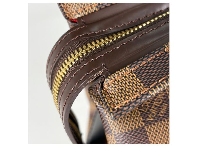 Borsa Tote Louis Vuitton Chelsea Marrone Damier ebene - vista 5