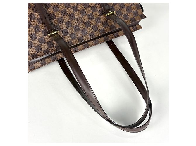 Borsa Tote Louis Vuitton Chelsea Marrone Damier ebene - vista 6