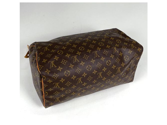 Borsa Louis Vuitton Speedy 40 Marrone Monogramma - vista 2