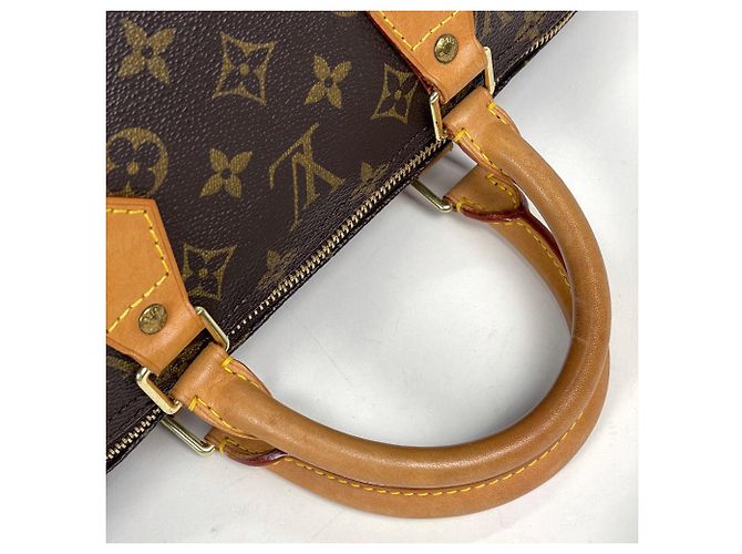 Borsa Louis Vuitton Speedy 40 Marrone Monogramma - vista 6