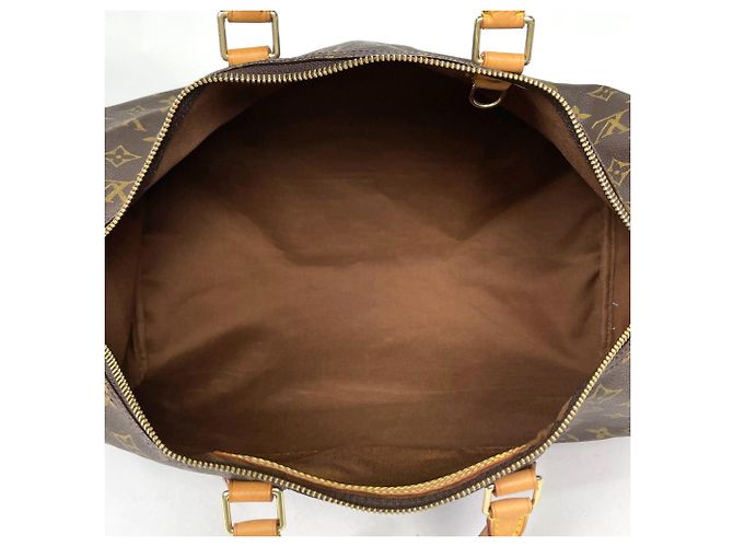Borsa Louis Vuitton Speedy 40 Marrone Monogramma - vista 7