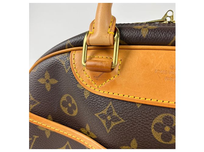 Louis Vuitton Trouville Handtasche Braun Monogramm - Ansicht 4