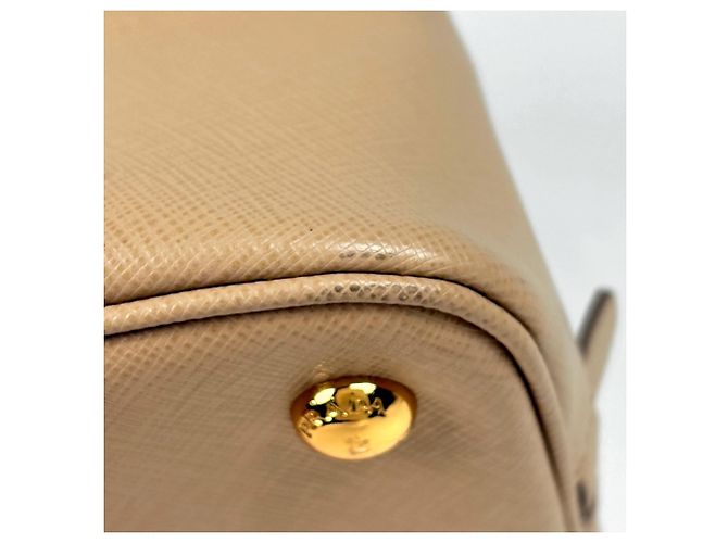 Prada Handtasche Beige Saffiano - Ansicht 3