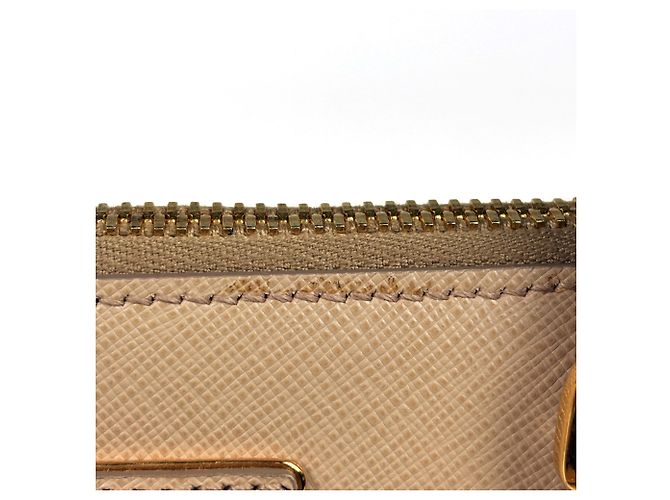 Prada Handtasche Beige Saffiano - Ansicht 5