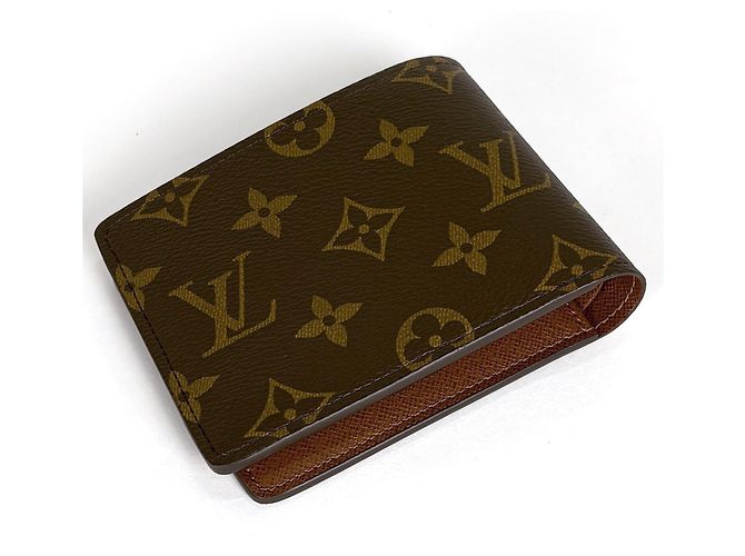 Louis Vuitton Monogram Bi-fold Wallet Braun Monogramm - Ansicht 2
