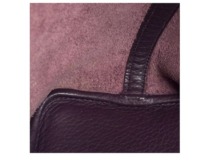Hermès Borsa Hermes Picotin Lock Mini Bag in Raisin Bordò - vista 8