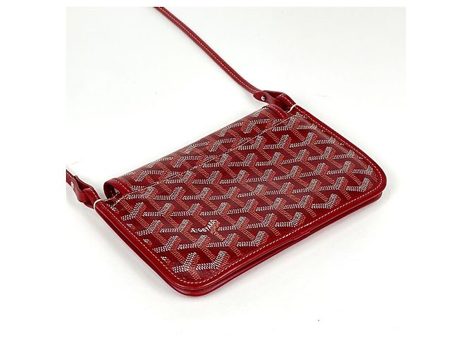 Borsa a Spalla Portafoglio Goyard Plume Pouch Rosso - vista 2