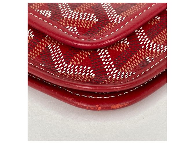 Borsa a Spalla Portafoglio Goyard Plume Pouch Rosso - vista 3