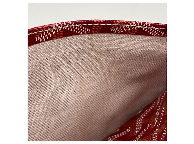 Borsa a Spalla Portafoglio Goyard Plume Pouch Rosso - vista 4
