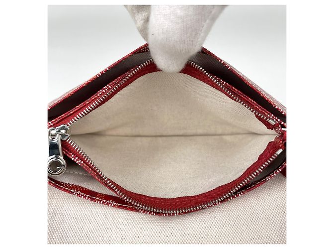 Borsa a Spalla Portafoglio Goyard Plume Pouch Rosso - vista 7