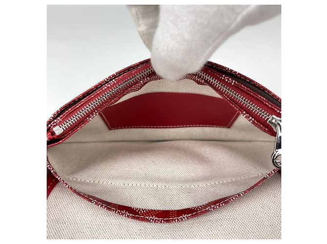 Borsa a Spalla Portafoglio Goyard Plume Pouch Rosso - vista 8