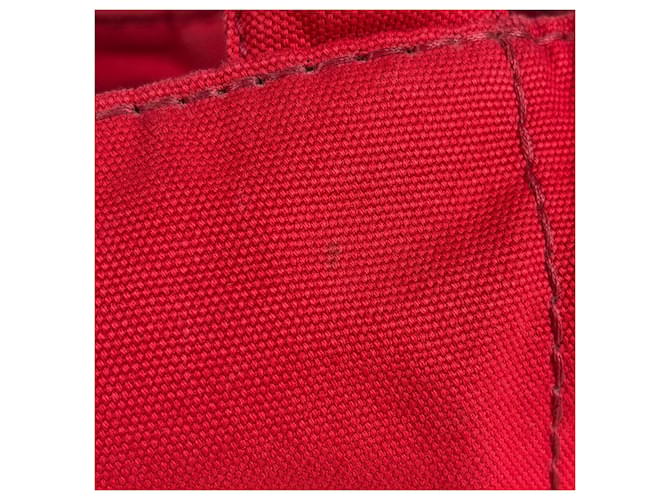 Prada Canapa Tote Bag Rot - Ansicht 4