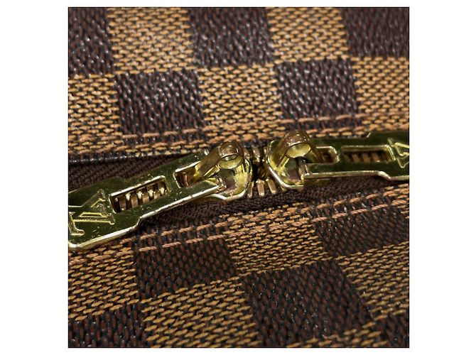 Louis Vuitton Olaf MM Schultertasche Braun Damier ebene - Ansicht 5