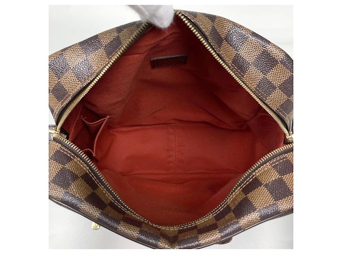 Louis Vuitton Olaf MM Schultertasche Braun Damier ebene - Ansicht 7