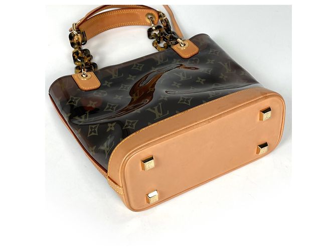 Borsa Tote Louis Vuitton Cabas Ambre PM Marrone Monogramma - vista 2