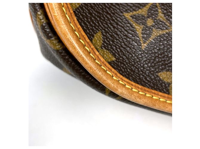 Borsa a Spalla Louis Vuitton Messenger GM Bosphore Marrone Monogramma - vista 3