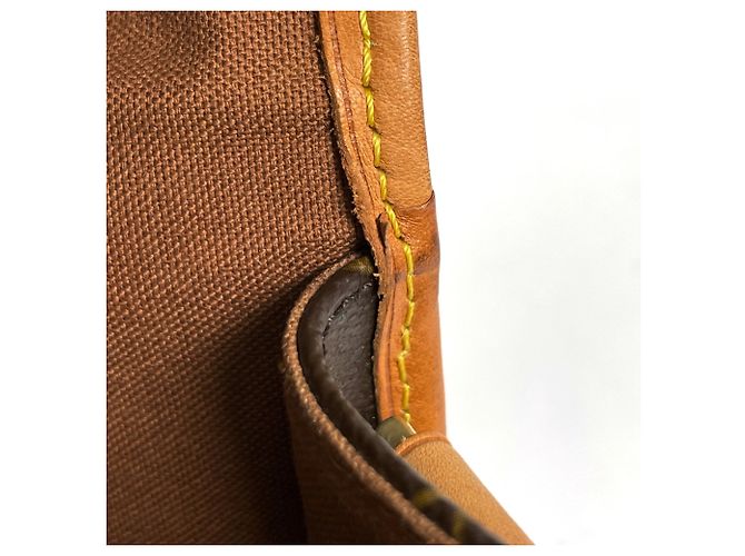 Borsa a Spalla Louis Vuitton Messenger GM Bosphore Marrone Monogramma - vista 6