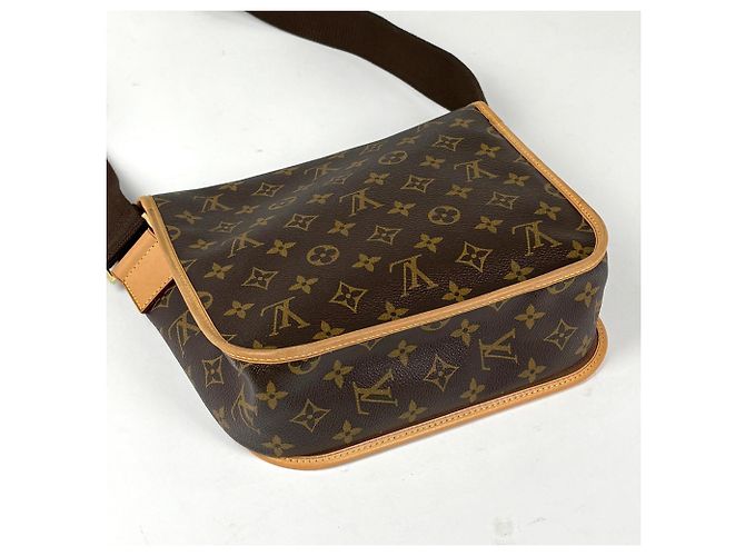 Borsa a Spalla Louis Vuitton Messenger PM Bosphore Marrone - vista 2