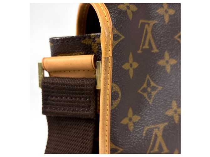 Borsa a Spalla Louis Vuitton Messenger PM Bosphore Marrone - vista 4