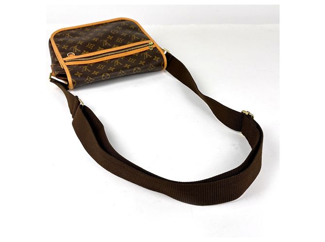 Borsa a Spalla Louis Vuitton Messenger PM Bosphore Marrone - vista 5