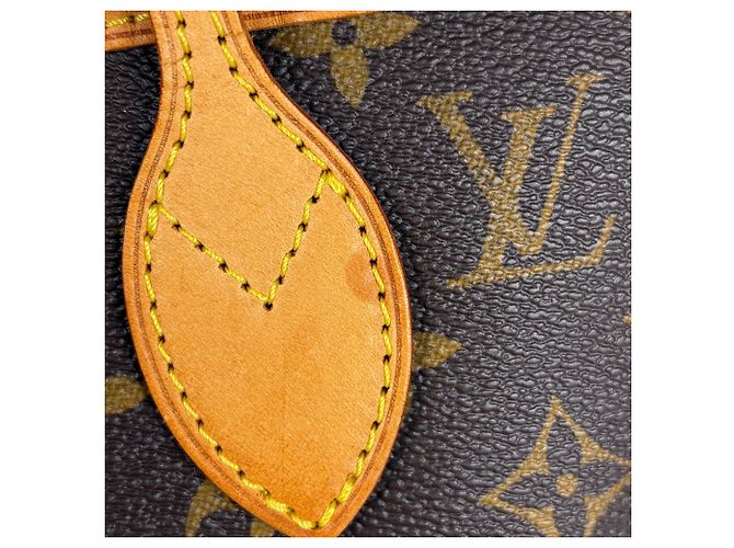 Louis Vuitton Neverfull MM Tote Bag in Monogram Braun - Ansicht 4