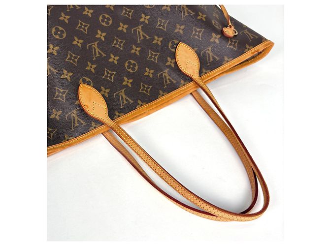 Louis Vuitton Neverfull MM Tote Bag in Monogram Braun - Ansicht 7
