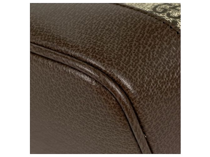 Ophidia Borsa Tote Gucci Double G Medium Marrone - vista 3