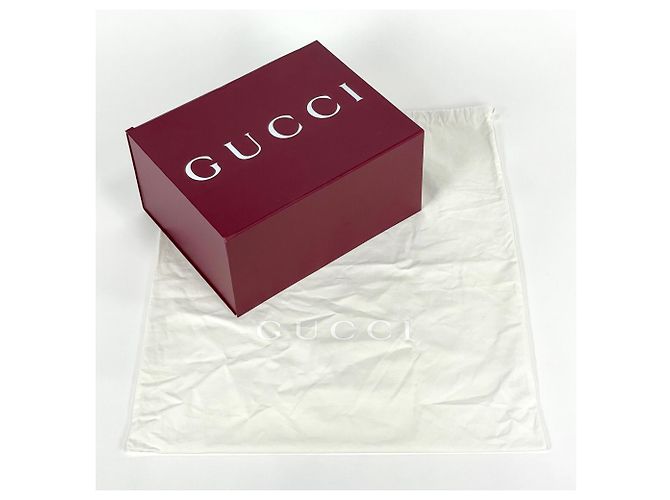 Ophidia Borsa Tote Gucci Double G Medium Marrone - vista 7