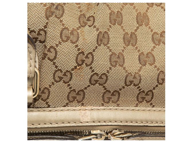 Borsa Sukey in tela GG beige Gucci - vista 5