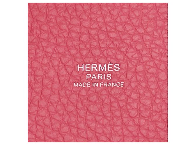 Hermès Picotin Lock 18 in pelle Clemence rosa - vista 5