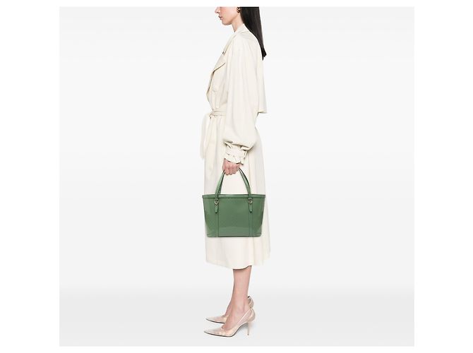 Tote Nice Microguccissima in vernice verde Gucci - vista 9