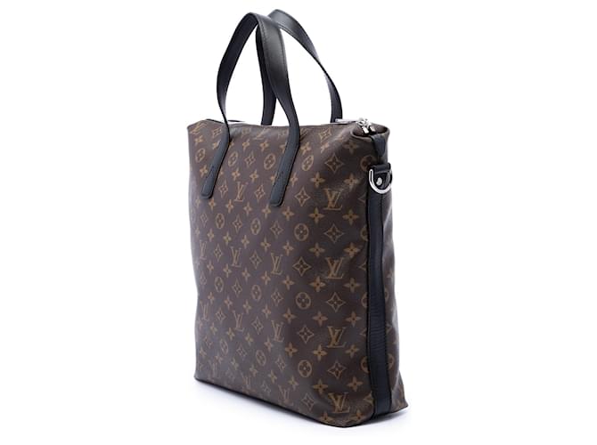 Louis Vuitton Marrone Monogram Macassar Kitan - vista 2