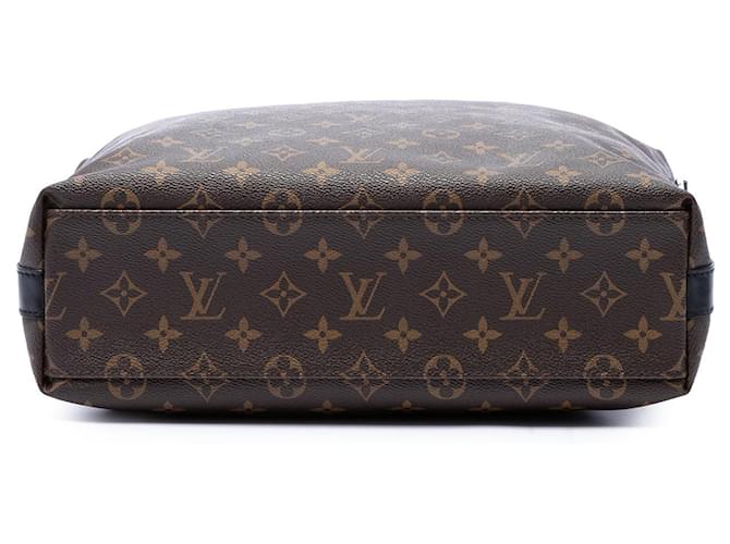 Louis Vuitton Marrone Monogram Macassar Kitan - vista 3