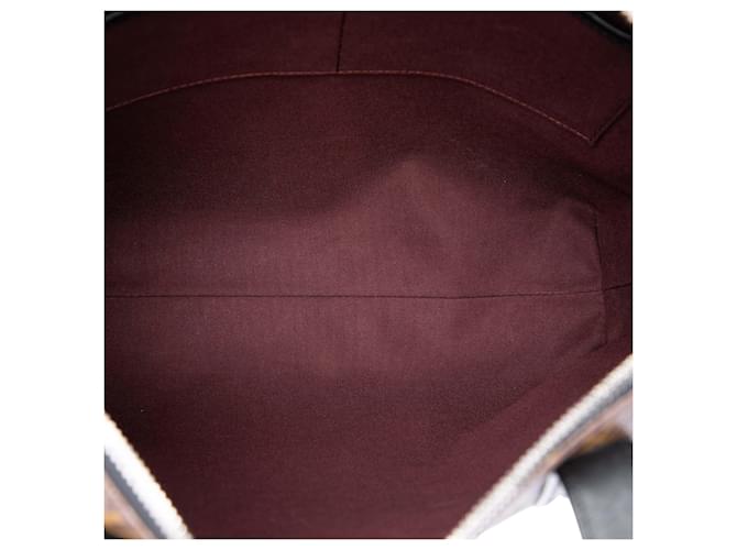 Louis Vuitton Marrone Monogram Macassar Kitan - vista 4